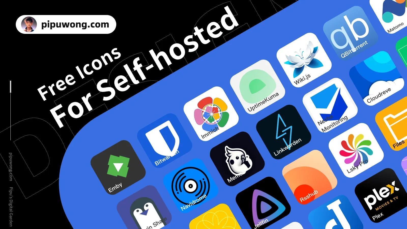 Self-hosted app icon collection